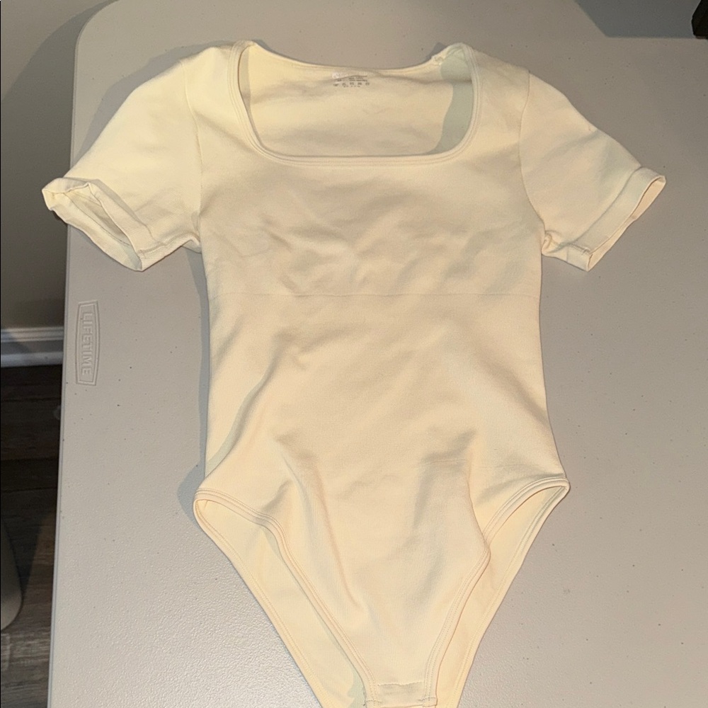 Stylish Cream Bodysuit for Women